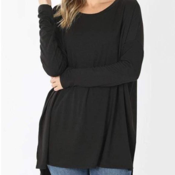 mycotsyle Tops - Women's Top KICK BACK RELAXED LONG SLEEVES
